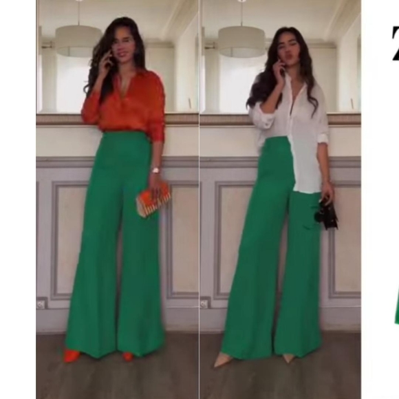 Zara flowy pants - Picture 9 of 15